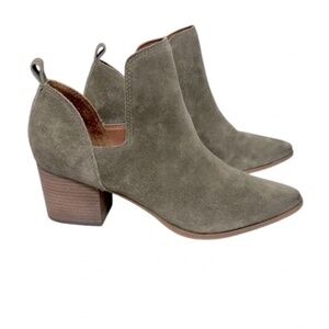Lucky Brand Jorry Suede Ankle Boot Size 6